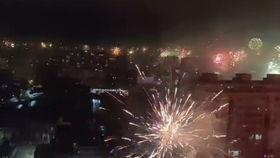 农村放烟花视频,欢庆时刻的璀璨瞬间
