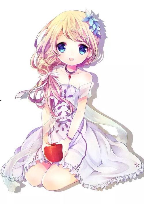 动漫少女图片大全,梦幻世界中的青春演绎