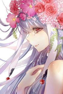 动漫少女图片大全,梦幻世界中的青春演绎