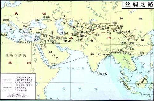 关于丝绸之路的图片,穿越历史的长河与文明交融的画卷