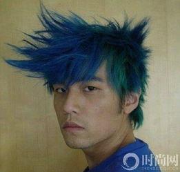 周杰伦杀马特图片,复古潮流引领时尚风潮