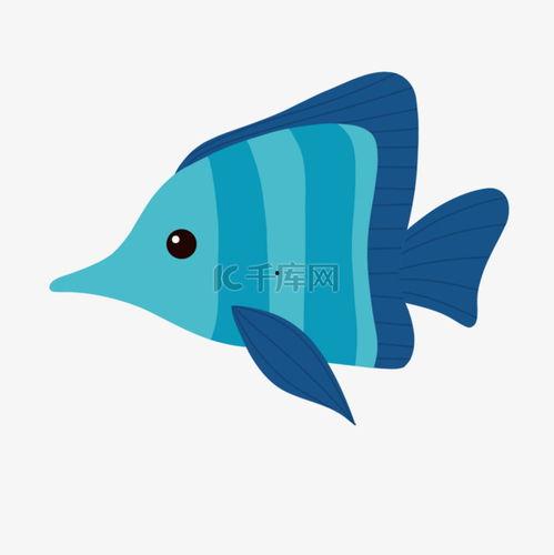卡通鱼图片,海洋世界的欢乐使者