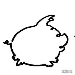 一笔画鸭子图片大全,趣味盎然的动物艺术集锦