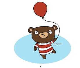 儿童画小熊图片大全,儿童笔下的小熊世界