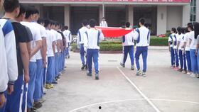 幼儿园升旗视频,童真与爱国情怀的交织