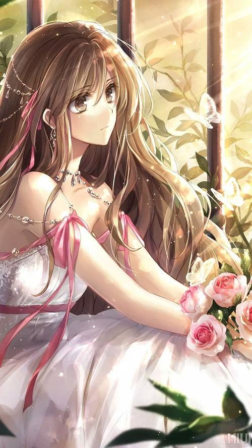 动画美少女图片大全,青春风采尽收眼底