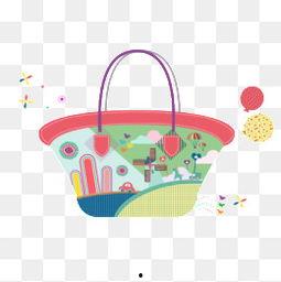 卡通包图片大全,缤纷色彩，趣味无限